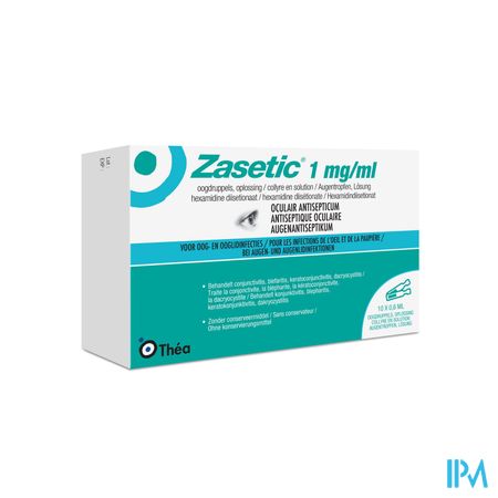 Zasetic 1mg/ml Opl Ud Augentropfen 10x0.6ml