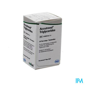 Accutrend Triglyceride Strips 25 11538144016