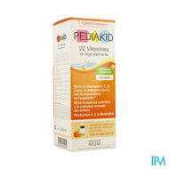 Pediakid 22 Vitamines Oligo Element. Sol Buv 250ml