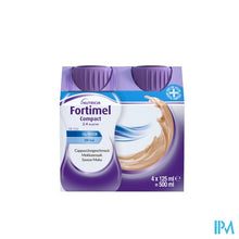 Load image into Gallery viewer, Fortimel Compact 2.4kcal Mokka 4x125ml
