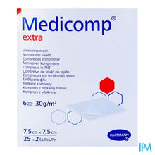 Load image into Gallery viewer, Medicomp 7,5x7,5cm 6l. St. 25x2 P/s
