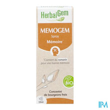 Afbeelding in Gallery-weergave laden, Herbalgem Memogem Spray Bio 15ml
