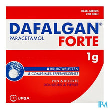 Afbeelding in Gallery-weergave laden, Dafalgan Forte 1g Citrus Bruistabl 8
