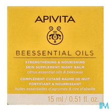 Afbeelding in Gallery-weergave laden, Apivita Beessential Strengt.&nour. Night Balm 15ml
