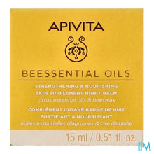 Afbeelding in Gallery-weergave laden, Apivita Beessential Strengt.&nour. Night Balm 15ml
