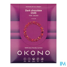 Afbeelding in Gallery-weergave laden, Okono Donkere Chocolade Chilli 50g
