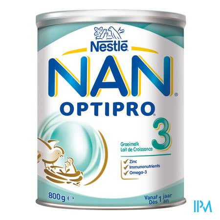 Nan Optipro 3 +1year Growth Milk Pdr 800g