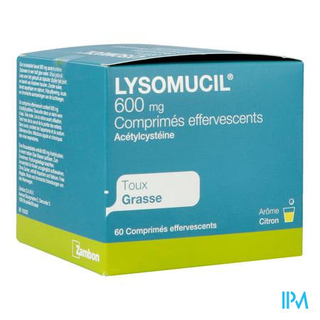 Lysomucil 600 Bruistabl. 60 X 600mg