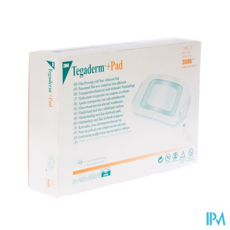 Tegaderm + Pad 3m Transp Steril 9cmx10cm 25 3586