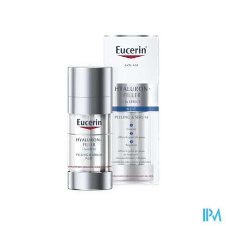 Eucerin Hyaluron-filler X3 Peeling&serum Nacht30ml