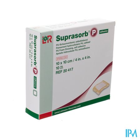 Suprasorb P Schuimverb Pu Wcl 10,0x10,0cm 10 20417