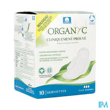 Load image into Gallery viewer, Organyc Maandverband Normaal Katoen Bio 10
