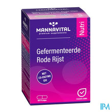 Afbeelding in Gallery-weergave laden, Mannavital Gefermenteerde Rode Rijst V-caps 60
