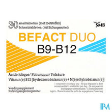 Charger l'image dans la galerie, Befact Duo - 30 Sublinguale smelttabletten
