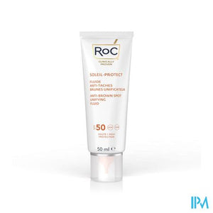 Roc Sol Protect A/brown Spot Unif.fl. Ip50 Tb 50ml