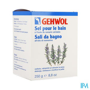 Gehwol Badzout Rozemarijn 10x25g Consulta