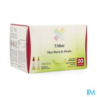 X-slim Burn+drain Fl 20x10ml