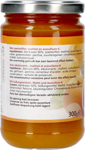 Prodia Broodbeleg Abrik.+maltitol300g 6187 Revogan