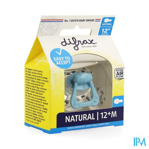 Difrax Fopspeen Natural 12m+