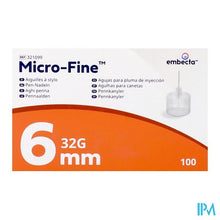 Afbeelding in Gallery-weergave laden, Microfine Pennaald 6mm 32g 100
