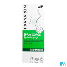 Afbeelding in Gallery-weergave laden, Pranarom Aromaforce Verzacht. Keelspray Bio 15ml
