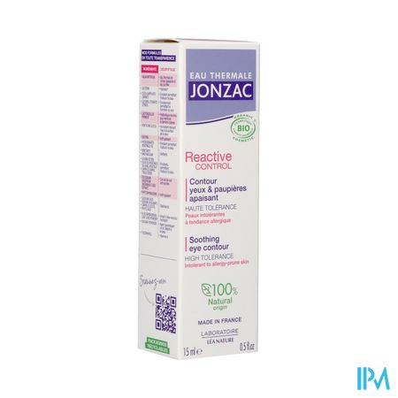 Jonzac Reactive Control Contour Yeux 15ml