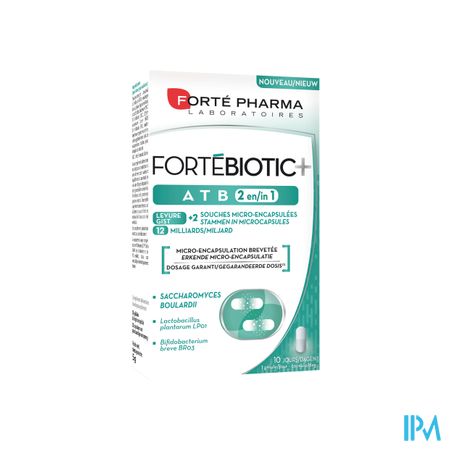 Fortebiotic+ Atb 2in1 V-caps 10