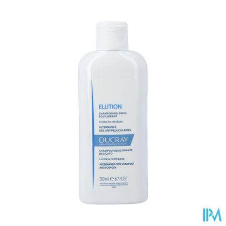 Ducray Elution Sh Zacht Evenwichtherstel. 200ml Nf