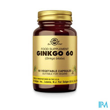 Afbeelding in Gallery-weergave laden, Solgar Ginkgo V-caps 60x60mg
