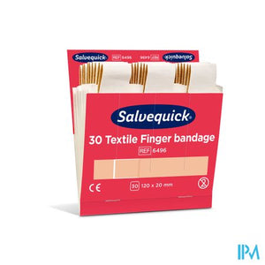 Salvequick Lange Vingerpleister Textiel 6496