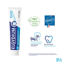 Afbeelding in Gallery-weergave laden, Elgydium Tandpasta A/plak Tube 75ml
