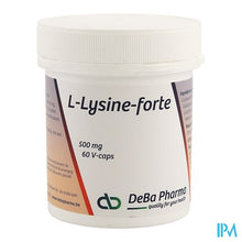 Afbeelding in Gallery-weergave laden, l-lysine Forte Caps 60 Deba
