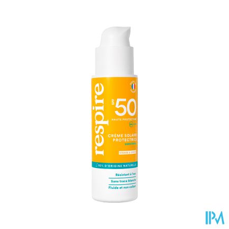 Respire Beschermende Zonnecreme Spf50 100ml