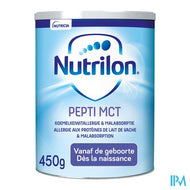 Nutrilon Pepti Mct Pdr Blik 450g