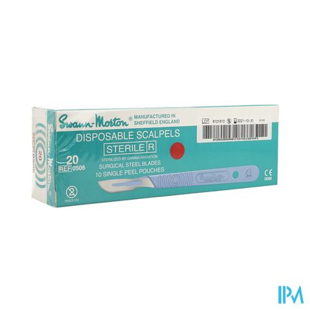 Scalpel S.m Disposable Sterile Nr20 10