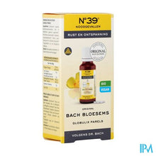 Afbeelding in Gallery-weergave laden, Bachbloesem Bio N39 Noodgevallen Parels 20g
