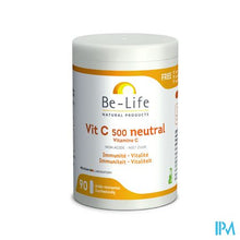 Load image into Gallery viewer, Vit C 500 Neutral Be Life V-caps 90
