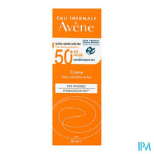 Afbeelding in Gallery-weergave laden, Avene Zon Spf50+ Creme 50ml
