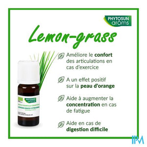 Phytosun Citroengras Fr-bio-01 10ml