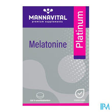 Load image into Gallery viewer, Mannavital Melatonine V-smelttabl 120
