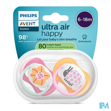 Afbeelding in Gallery-weergave laden, Philips Avent Fopspeen +6m Air Collection Mix 2
