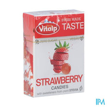 Load image into Gallery viewer, Vitalp Snoepje Aardbei Z/suiker Stevia 25g
