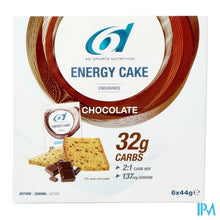 Afbeelding in Gallery-weergave laden, 6d Energy Cake Chocolate 6x44g
