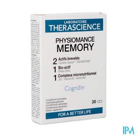 Memory Caps 30 Physiomance Phy386b