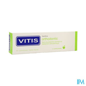 Vitis Orthodontic Tandpasta met 0,05% Cetylpyridinium Chloride (CPC) 75ml 32046