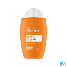 Afbeelding in Gallery-weergave laden, Avene Zon Spf50 Ultra Fluid Invisible 50ml
