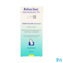 Afbeelding in Gallery-weergave laden, Balsoclase Mucolyticum Sir 150ml
