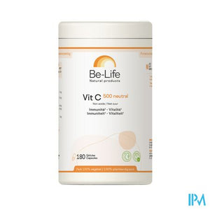 Vit C 500 Neutral Be Life Caps180 Nf Verv. 4509352