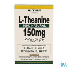 Load image into Gallery viewer, Altisa l-theanine 150mg Complex Comp 90
