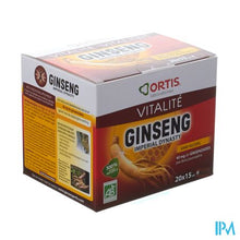 Afbeelding in Gallery-weergave laden, Ortis Ginseng Imperial Dynastie Bio Z/alc. 20x15ml
